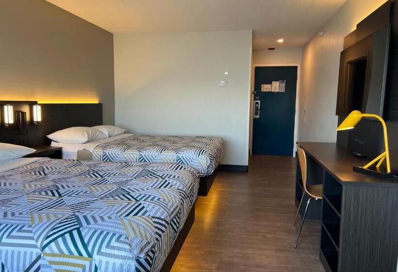 Habitació Deluxe, Motel 6 Indianapolis North