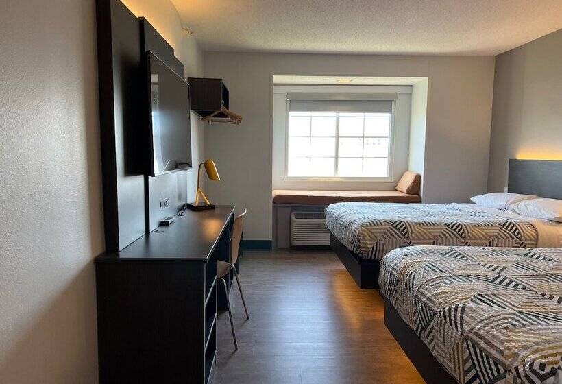 Habitació Deluxe, Motel 6 Indianapolis North
