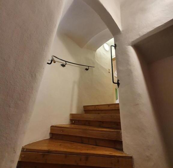 テラス付き１ベッドルームアパートメント, Gasthof Grüner Baum