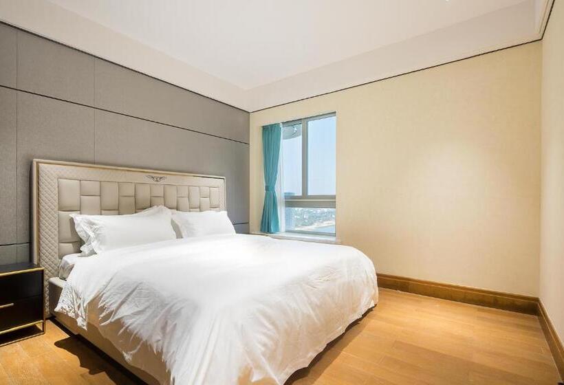Люкс Deluxe 3 Спальни, Elnob Seaview Aparthotel Hai Tang Bay Sanya