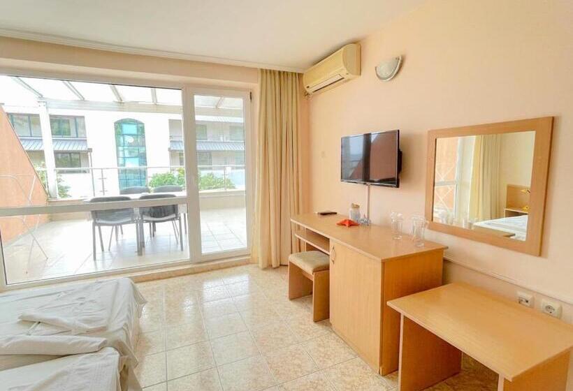 1침실 테라스 아파트 바다 전망, Family Hotel Morska Zvezda