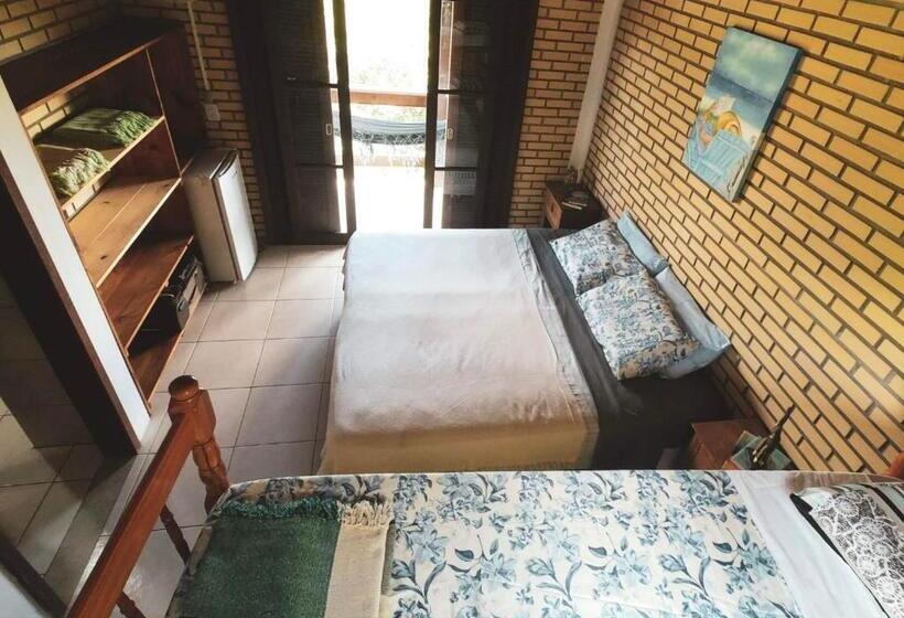 4인용 스탠다드 룸, Paraíso Hostel Praia Do Rosa