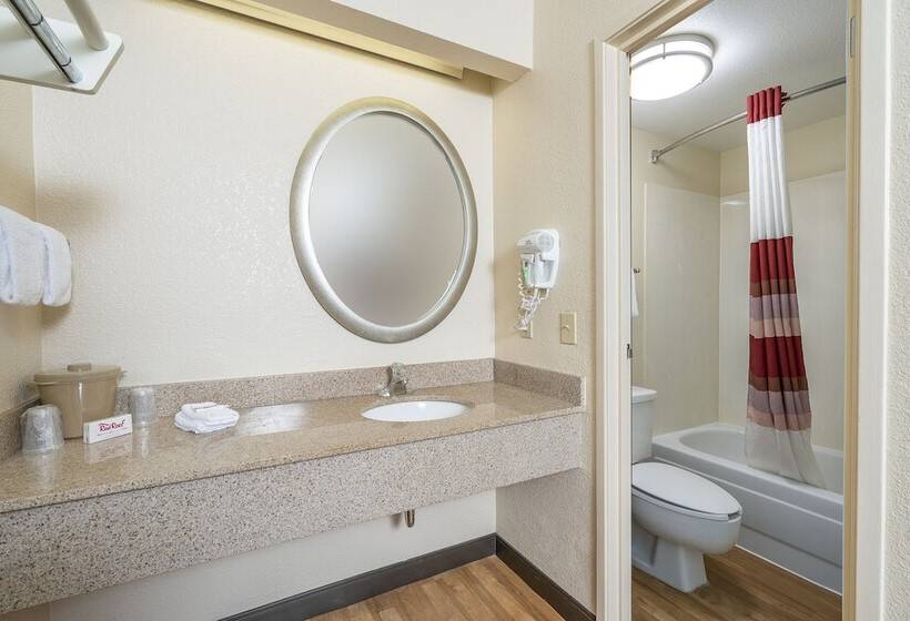 Номер Стандарт 2 Двуспальные Кровати, Red Roof Inn Detroit Rochester Hills/ Auburn Hills