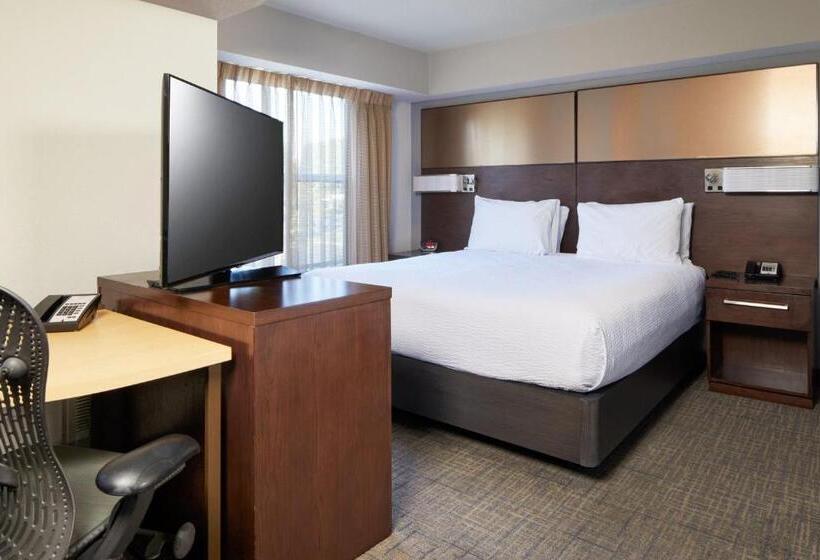 带大床的标准工作室, Residence Inn San Diego Carlsbad