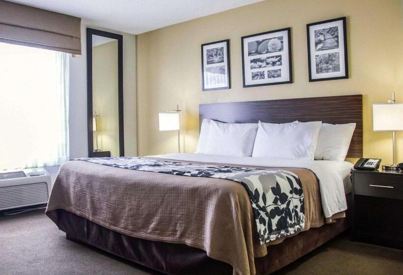 Номер Стандарт Адаптированный для Инвалидов, Sleep Inn Tinley Park I80 Near Amphitheatreconvention Center
