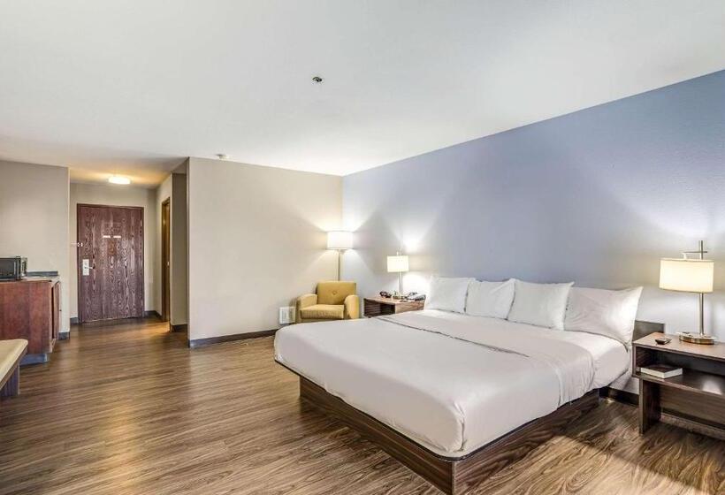 장애인을 위한 킹사이즈 침대 스탠다드 룸, Quality Inn Calvert City  Paducah East
