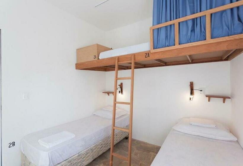 스탠다드 트리플 룸, Brecha Hostel & Rooftop   Maragogi