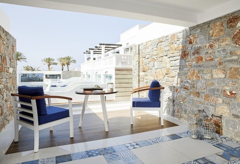 اتاق سوپریور با چشم‌انداز باغ, Minos Imperial Luxury Beach Resort & Spa Milatos