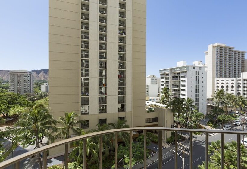 اتاق استاندارد با 2 تخت دوبل, Waikiki Beach Marriott Resort & Spa