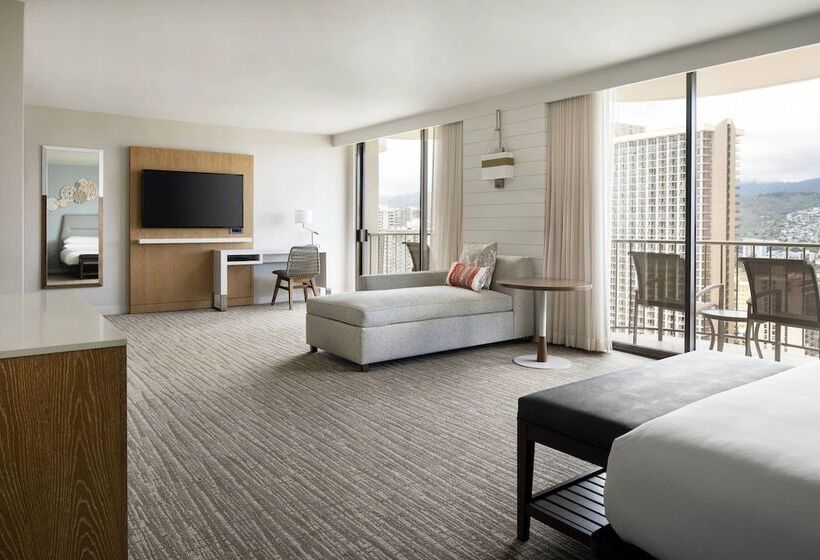 سوییت جونیور با چشم‌انداز شهر, Waikiki Beach Marriott Resort & Spa