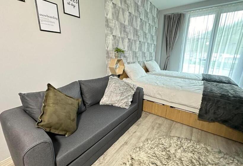 1 Schlafzimmer Apartment mit Terrasse, New Gudauri Lofts By Gudauri Travel
