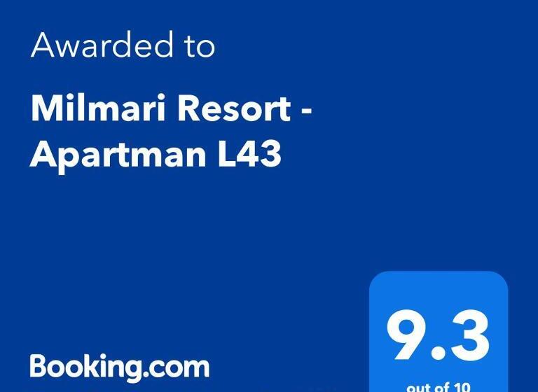 آپارتمان 1 خوابه با تراس, Milmari Resort   Apartman L43