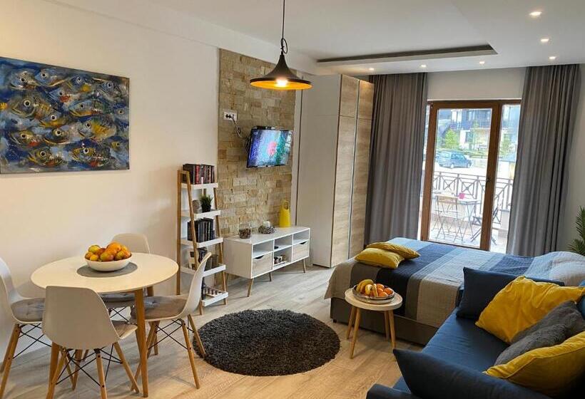 آپارتمان 1 خوابه با تراس, Milmari Resort   Apartman L43