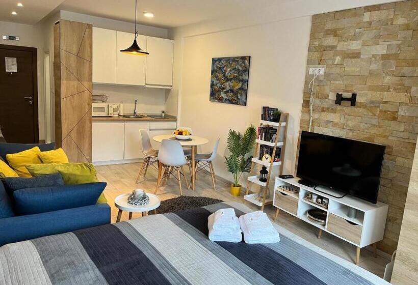 آپارتمان 1 خوابه با تراس, Milmari Resort   Apartman L43