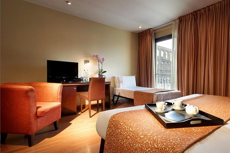 带城市景观的标准间, Eurostars Plaza Acueducto