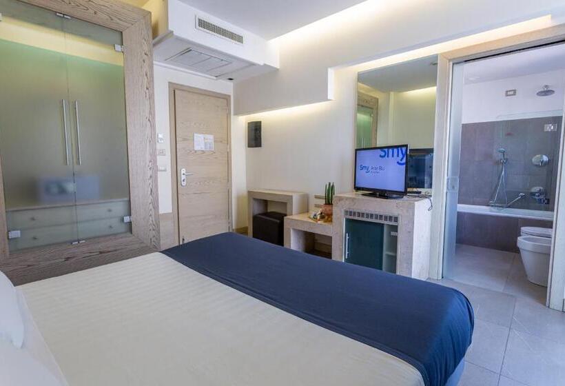 اتاق استاندارد یک تخته با بالکن, Smy Aran Blu Roma Mare