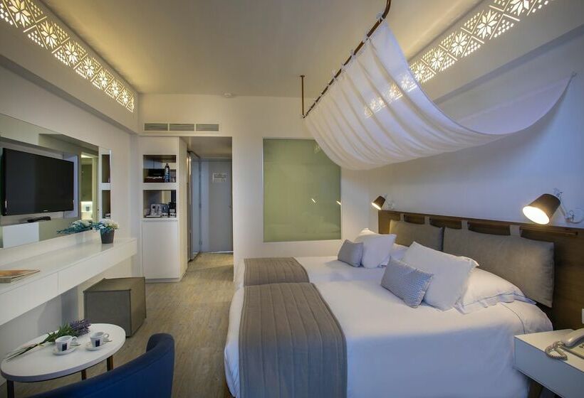 اتاق استاندارد یک تخته با چشم‌انداز دریا, Lordos Beach Hotel & Spa