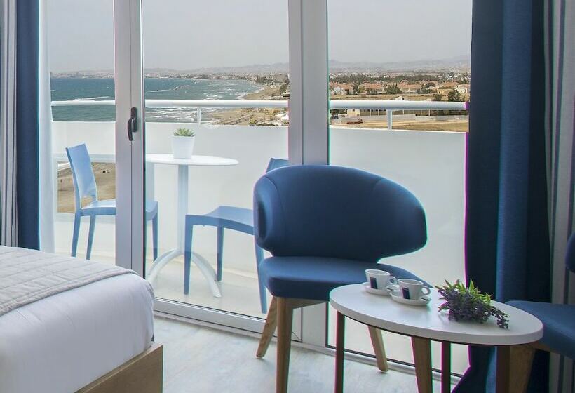 اتاق استاندارد یک تخته با چشم‌انداز دریا, Lordos Beach Hotel & Spa