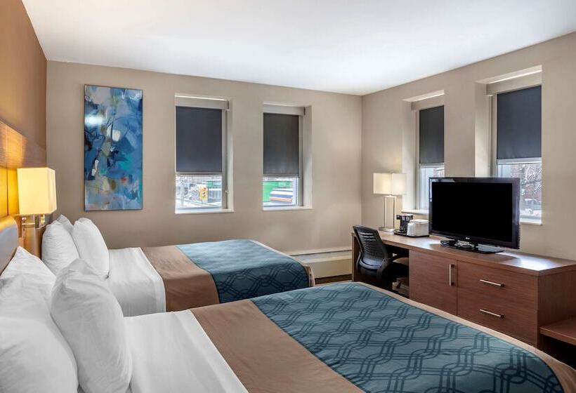 ２ダブルベッドのスタンダードルーム, Econolodge Downtown Toronto