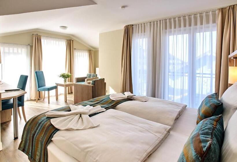 带海景的标准工作室, Akzent Apartmenthotel Residenz