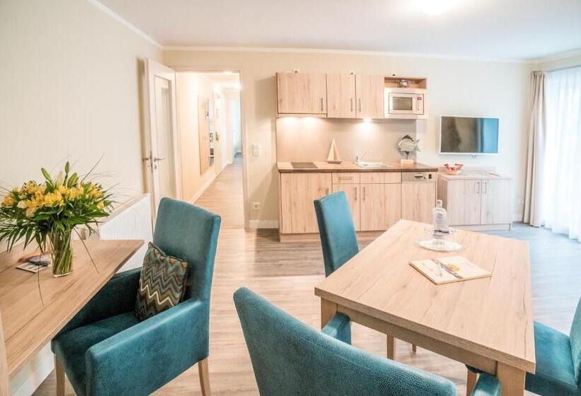 带1个卧室的高级公寓, Akzent Apartmenthotel Residenz