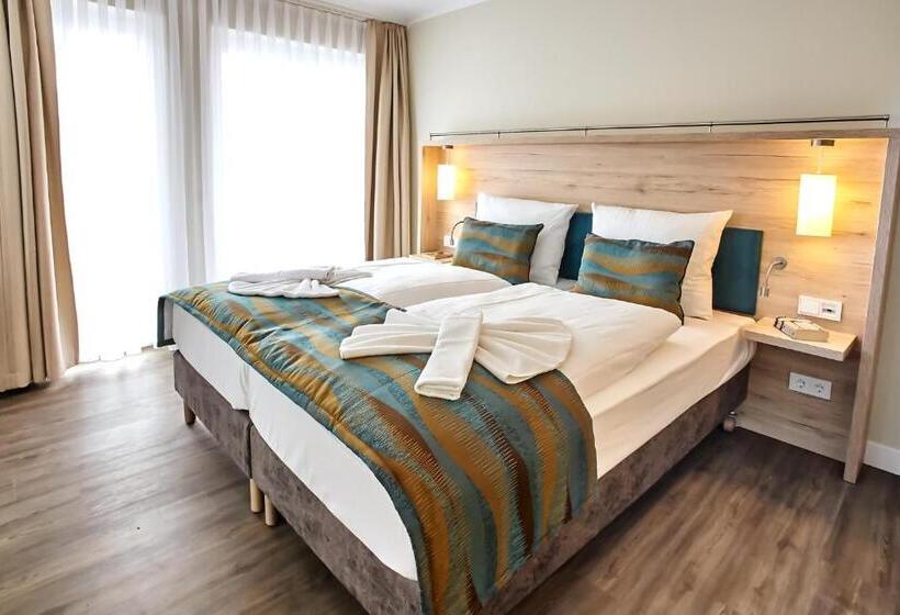 带1个卧室带花园景观的公寓, Akzent Apartmenthotel Residenz