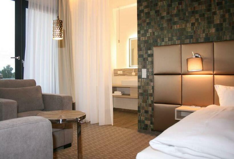 Полулюкс с Балконом, Landhotel Rittmeister & Kräuter Spa Adults Only
