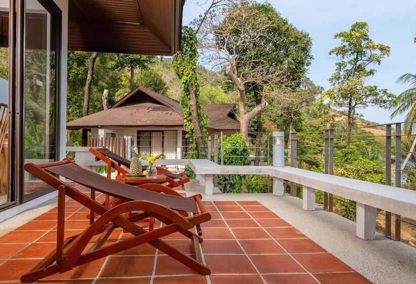 اتاق لوکس با چشم‌انداز دریا, Baan Krating Phuket Resort  Sha Plus