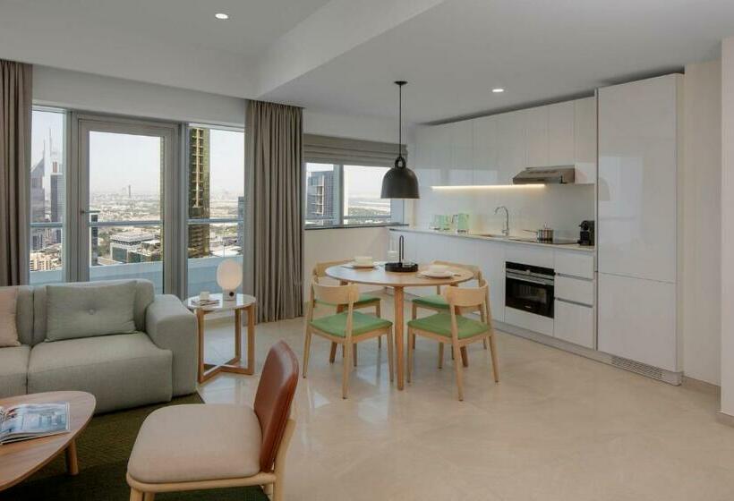Люкс 2 Спальни, Staybridge Suites Dubai Financial Centre, An Ihg