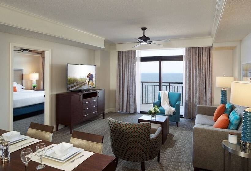 Люкс 3 Спальни, Hilton Grand Vacations Club Anderson Ocean Myrtle Beach