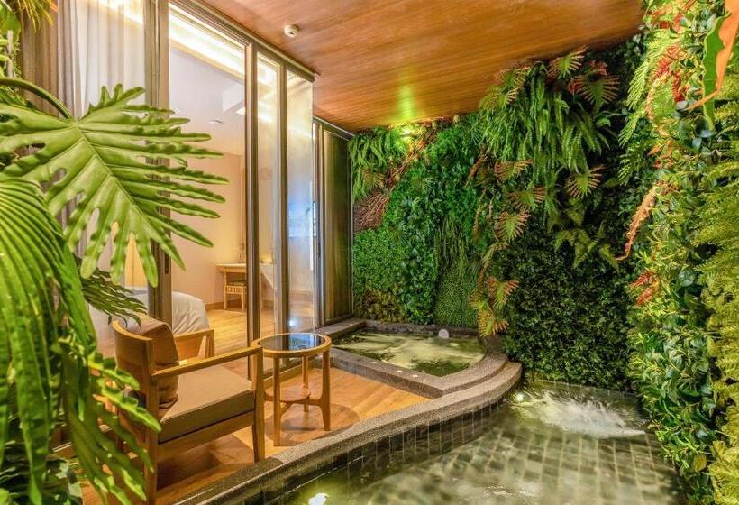 带花园景观的标准工作室, W1bangkoknoi
