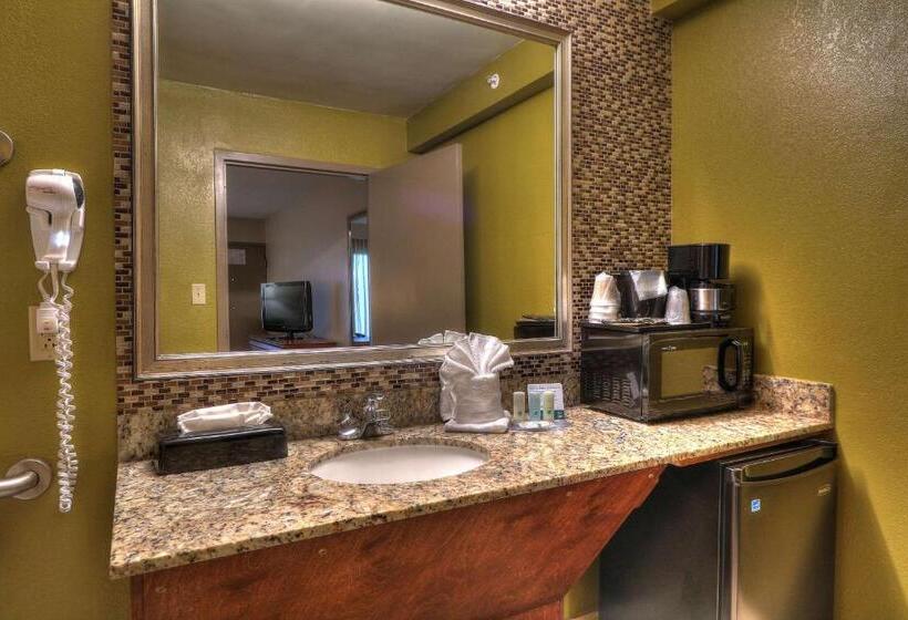 适合残疾人士使用的带超级大床的标准间, Quality Inn Near The Island Pigeon Forge