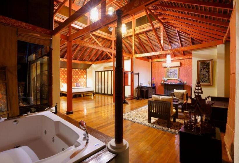 景色の見えるスイートルーム, Sukantara Cascade Resort And Spa