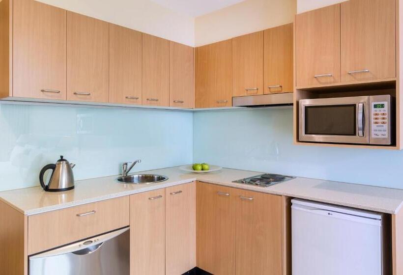 침실 3개 아파트, Oaks Melbourne On Lonsdale Suites