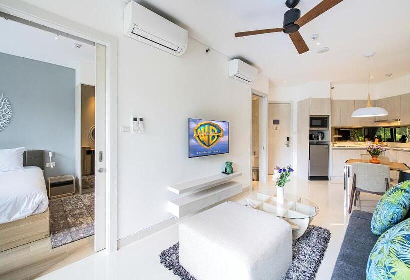 Апартаменты 1 Спальня Нижний Этаж, Cassia Residences By Laguna Phuket
