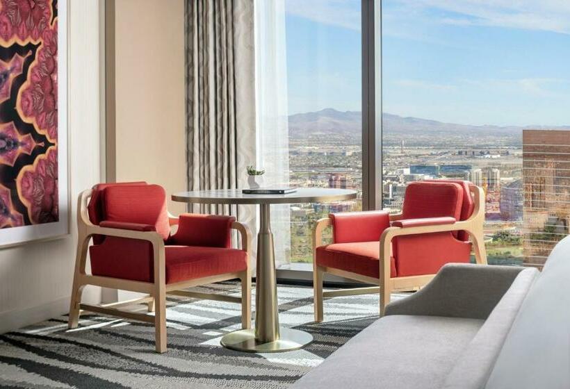 חדר סטנדרט מותאם לאדם עם מוגבלויות, Conrad Las Vegas At Resorts World