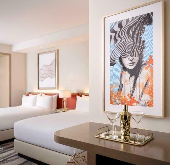 חדר סטנדרט מותאם לאדם עם מוגבלויות, Conrad Las Vegas At Resorts World