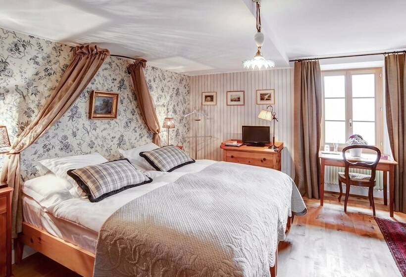 Номер Deluxe Вид на Горы, Hôtel Bella Tola & Spa