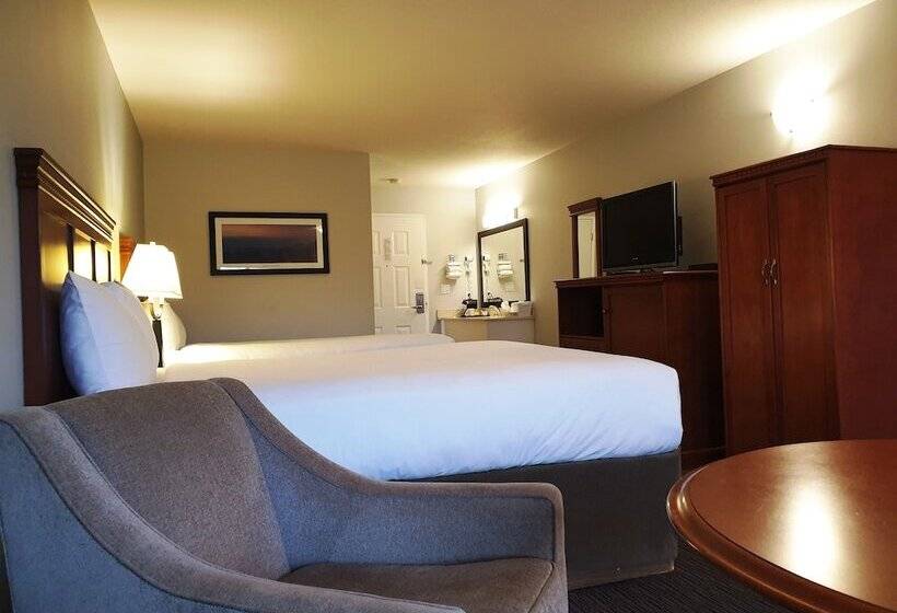２ダブルベッドのスタンダードルーム, Riverland Inn & Suites