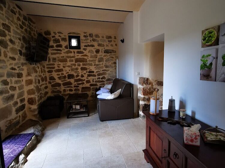 Дом 1 Спальня, Magnifique Gîte En Pierres 6 Personnes Avec Piscine Privée Ardèche Plein Sud