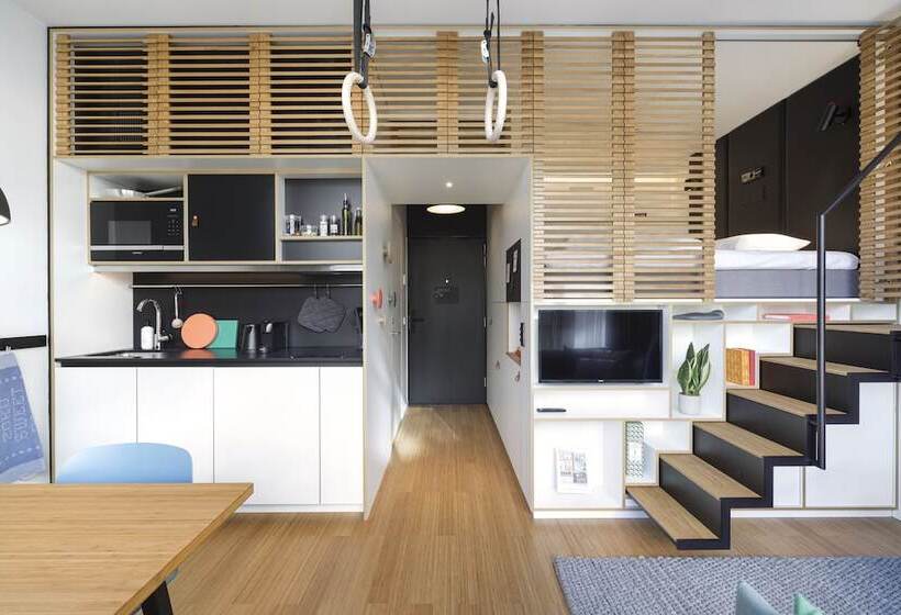 스탠다드 룸 가든 전망, Zoku Copenhagen