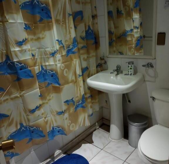 Четырехместный номер эконом класса с общей ванной комнатой, Hostal Valentino Villarrica