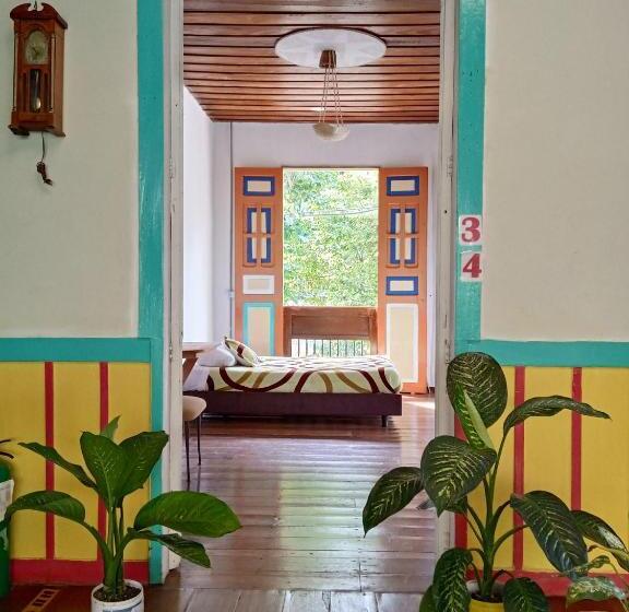 패밀리 룸 산 전망, Hostal Casa Victoria Pijao