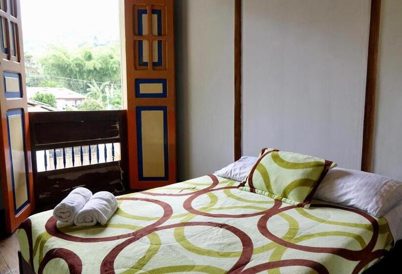 패밀리 룸 산 전망, Hostal Casa Victoria Pijao