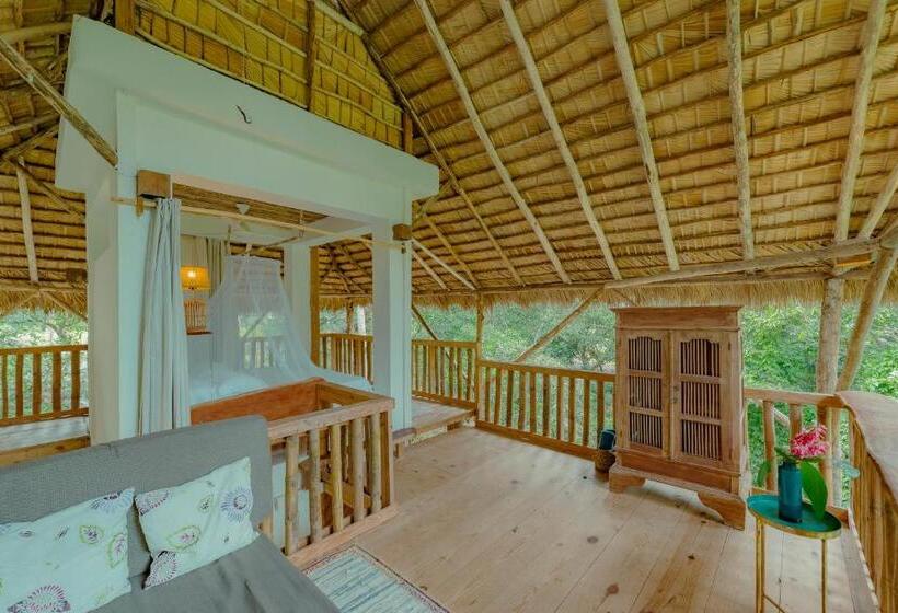 اتاق خانوادگی با چشم‌انداز باغ, El Valle Lodge