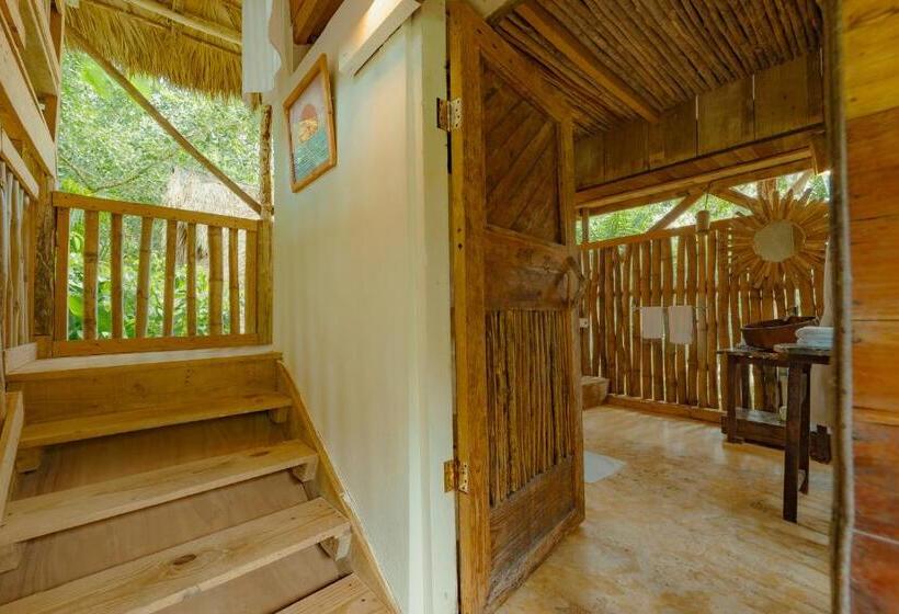 اتاق خانوادگی با چشم‌انداز باغ, El Valle Lodge