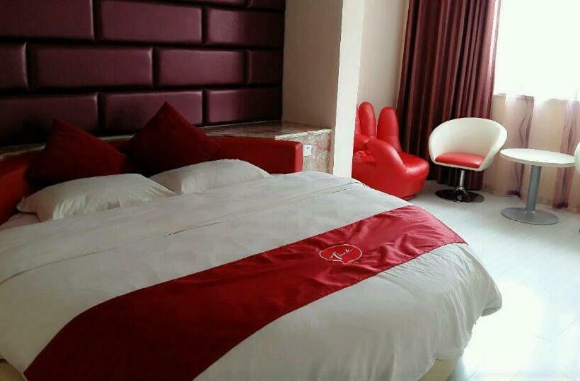 Номер Стандарт, Thank Inn Chain Hotel Jiangsu Huaian Lianshui Gaogou Town No.1 Street