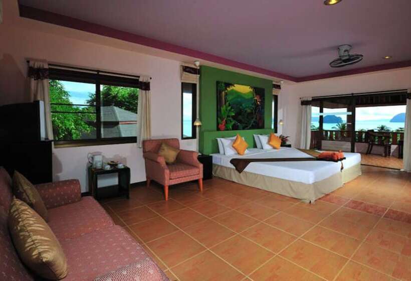 Номер Deluxe Вид на Море, Koh Ngai Cliff Beach Resort