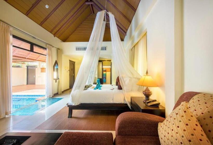 빌라 1 베드룸 - 수영장, Chada Lanta Beach Resort   Sha Extra Plus