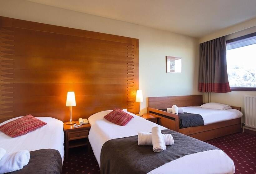 Четырехместный Номер Классик, Hôtel La Plagne Le Terra Nova